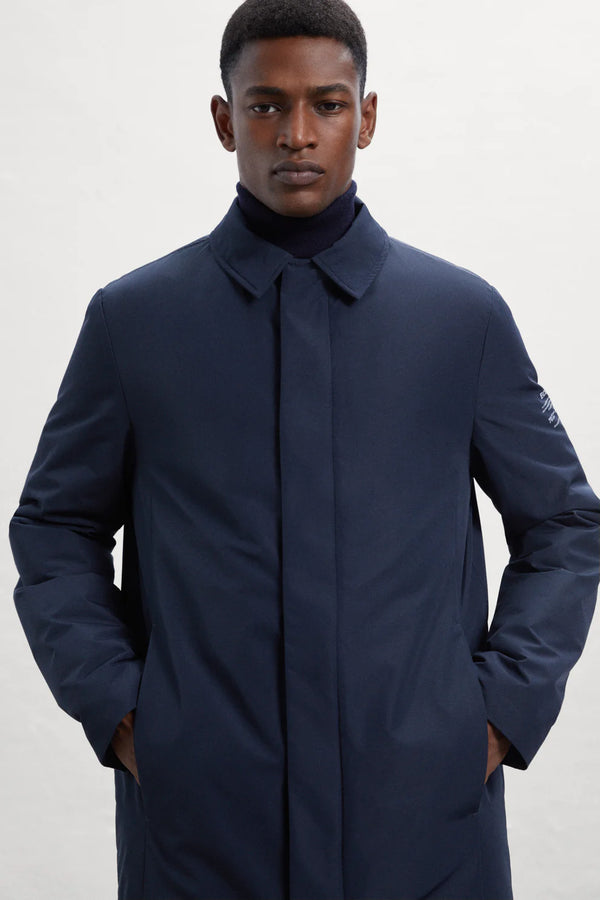 Ecoalf Abadia navy jacket