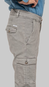 Gabar cargo pants. grey