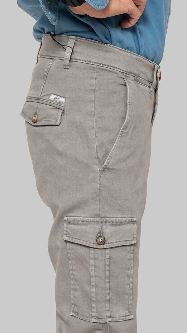 Gabar cargo pants. grey