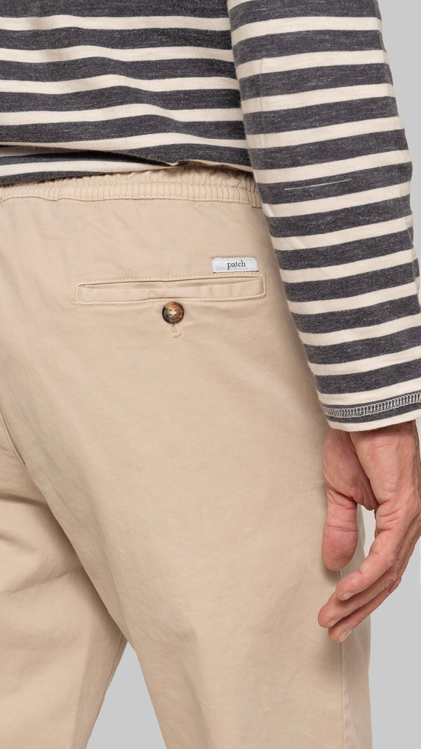 Scout pants with beige gabardine cord