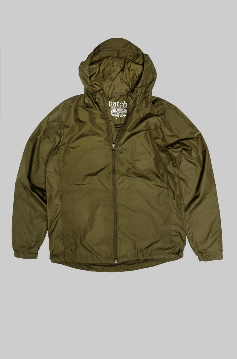 Cortaviento Patch kaki