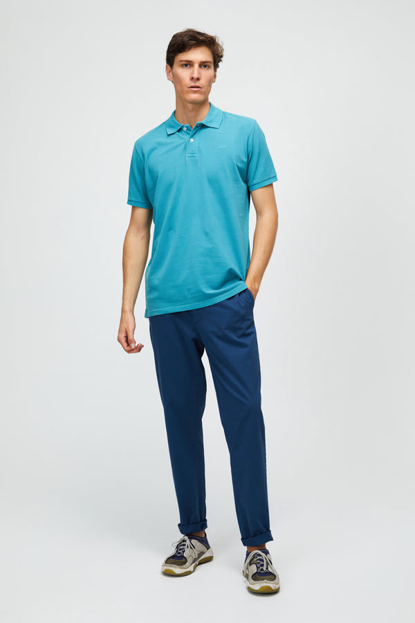 Polo piqué duck verde