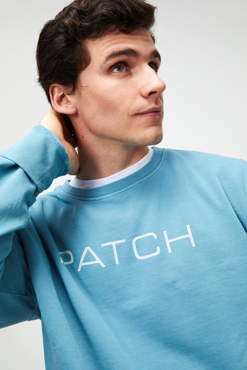 Sudadera logo Patch ocean sin capucha